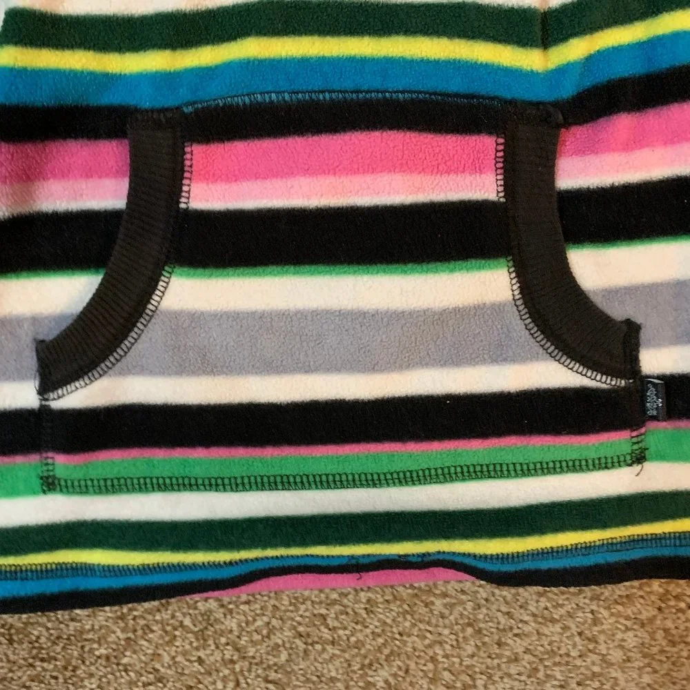 Children's Place striped hooded sweatshirt 4T